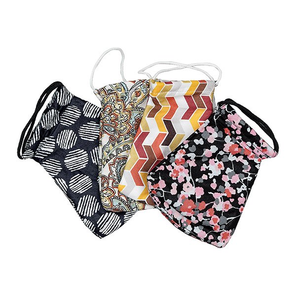 Säckchen zum Befüllen, Baumwolle, Upcycling aus Corona-Maske (Stück)