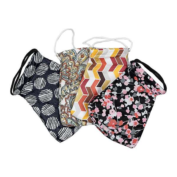 Säckchen zum Befüllen, Baumwolle, Upcycling aus Corona-Maske (Stück)