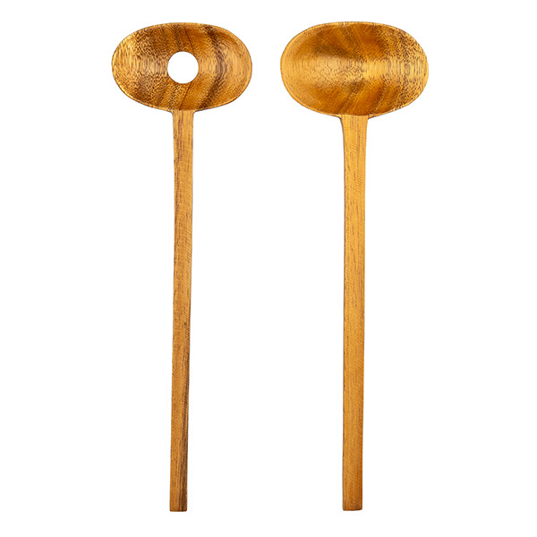 Salatbesteck 30cm Judith, Acaciaholz / CONTIGO Fairtrade Onlineshop
