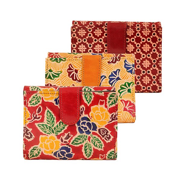 Börse Flap SUNDRA mit Lasche (Stückpreis) Ziegenleder