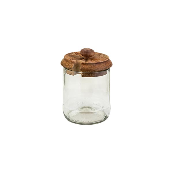 -31% Zuckerdose FLOWER klar, Weinflasche recycelt SONDERPREIS / CONTIGO Fairtrade Onlineshop