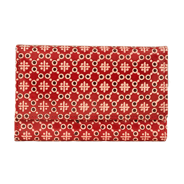 Brieftasche lang SUNDRA Aurora, Ziegenleder