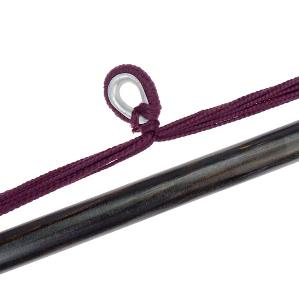 Ersatzaufhängung weinrot für Hängesitz, Stab: 110cm