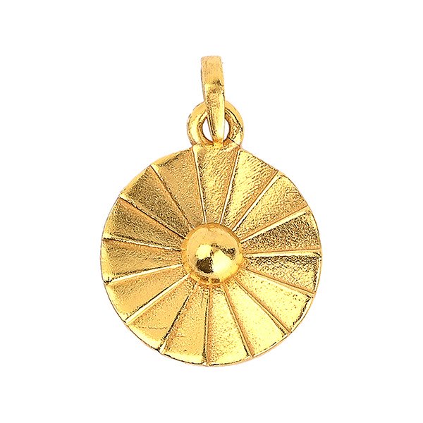 Anhänger Flower, Mix&Match, 22K vergoldet