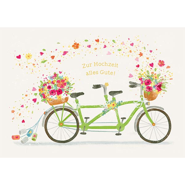 Grußkarte M Zur Hochzeit alles Gute Grußkarte M Zur Hochzeit alles Gute