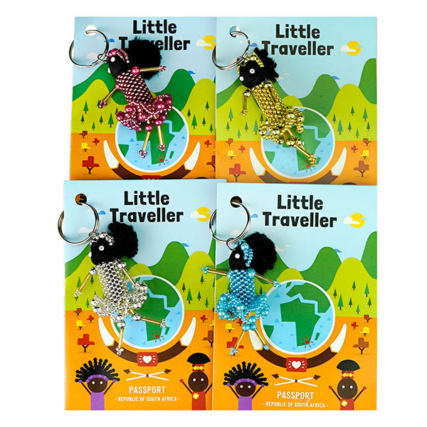 Schlüsselanhänger BALLERINA, Little Traveller / CONTIGO Fairtrade Onlineshop