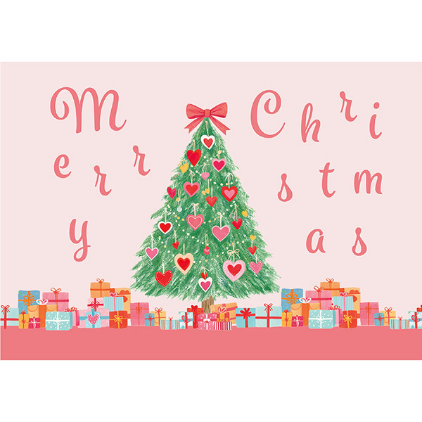 Grußkarte M Merry Christmas / CONTIGO Fairtrade Onlineshop