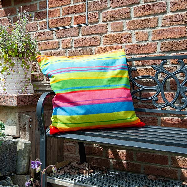 Kissenhülle COLORICA 60x60cm, Baumwolle / CONTIGO Fairtrade Onlineshop