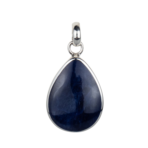 Halskette GOTA Sodalith, Silber / CONTIGO Fairtrade Onlineshop