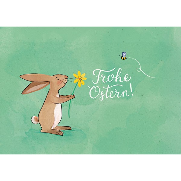 Grußkarte M Frohe Ostern / CONTIGO Fairtrade Onlineshop