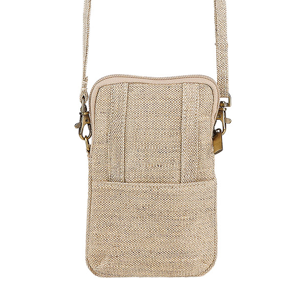 Smartphonetasche Hanf-Canvas, natur / CONTIGO Fairtrade Onlineshop