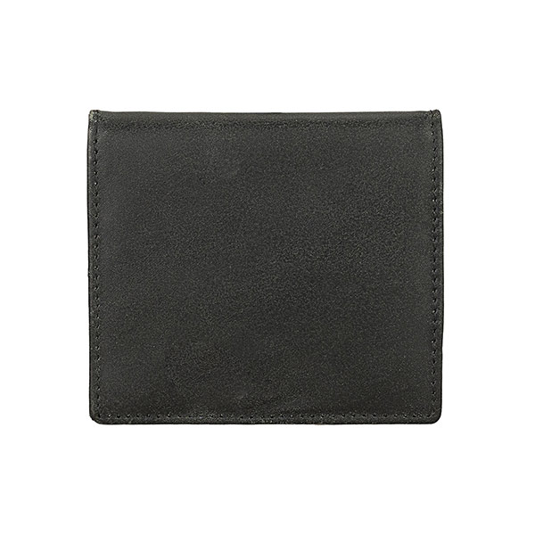 Börse VIENNA 9x10cm Vintage-schwarz RFID-secure, Rindsleder / CONTIGO Fairtrade Onlineshop