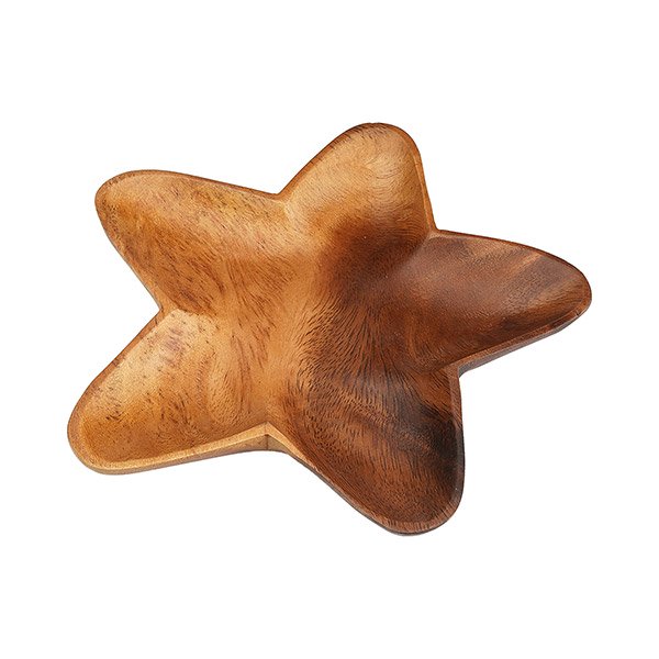 Schale STERN 20cm, Acaciaholz