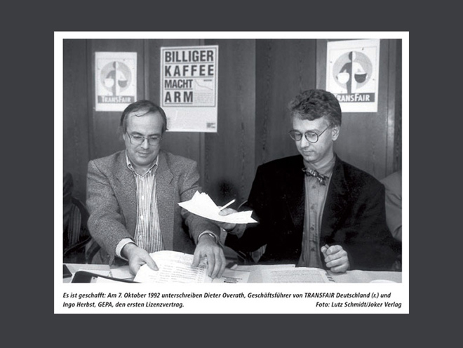 Ingo Herbst Contigo Fairtrade Geschichte – Transfair Gepa Fairer Handel