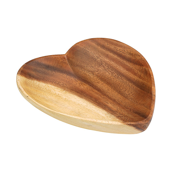 Schale HERZ 16cm, Acaciaholz