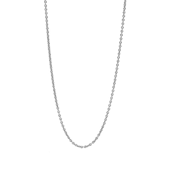Halskette, Basic, Mix&Match, 45+5 cm, versilbert / CONTIGO Fairtrade Onlineshop