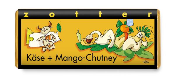 Zotter Käse Mango-Chutney BIO 70g