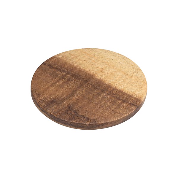 Untersetzer ROUND 20cm natur, Acaciaholz