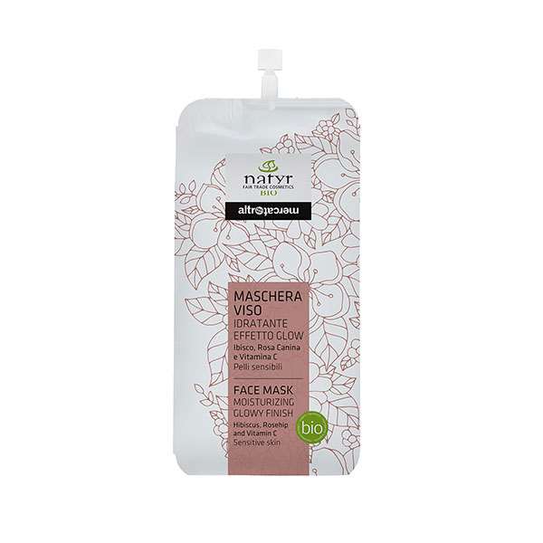 Gesichtsmaske Hibiskus 20ml, Bio, Naturkosmetik / CONTIGO Fairtrade Onlineshop