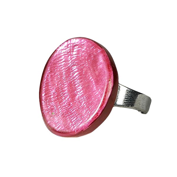 Ring oval beere, Capiz