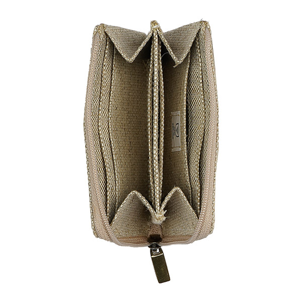 Kartenetui 10,5x7,5cm Hanf-Canvas natur RFID sercure / CONTIGO Fairtrade Onlineshop