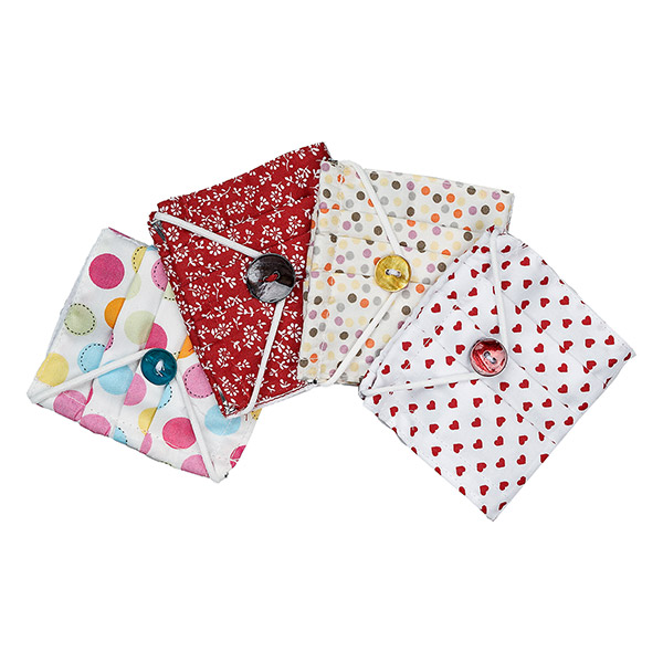 Nadelbüchlein, Baumwolle, Upcycling aus Corona-Maske (Stück)