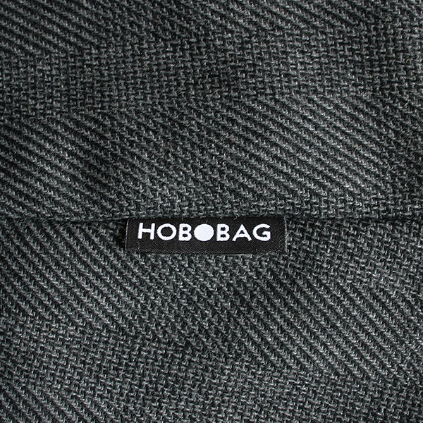 Tasche HOBOBAG NEWCASTLE, dunkelgrau Tweed, Wollmix / CONTIGO Fairtrade Onlineshop
