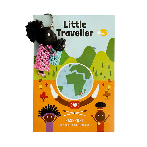 Schlüsselanhänger MUTTER MIT KIND, Little Traveller