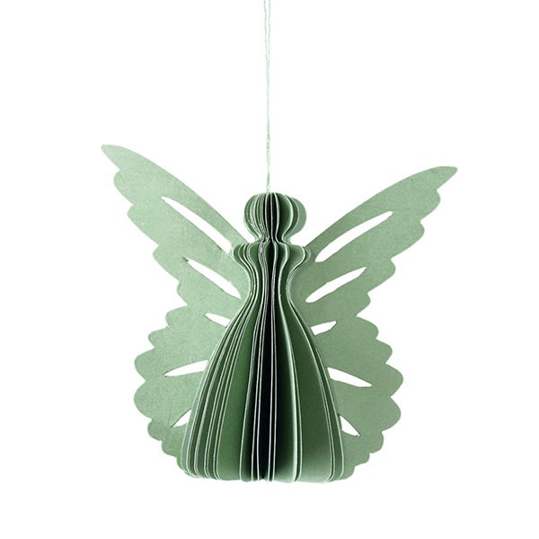 Papierdeko Schmetterling, Frühlingselfe, Origami 7cm, mintgrün, Papier, handgemacht