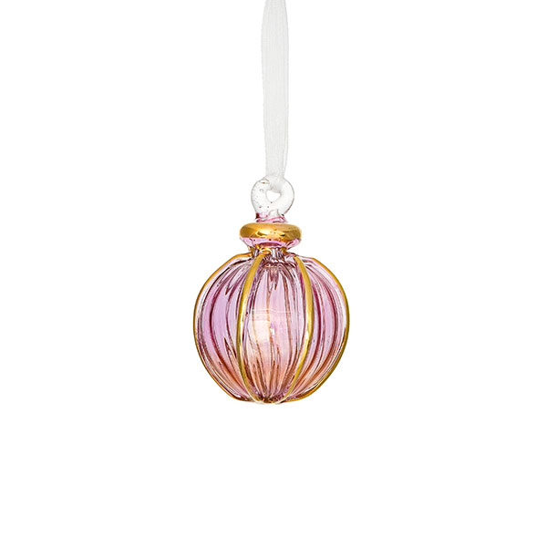 Glaskugel AMANY 4cm, rosé-gold