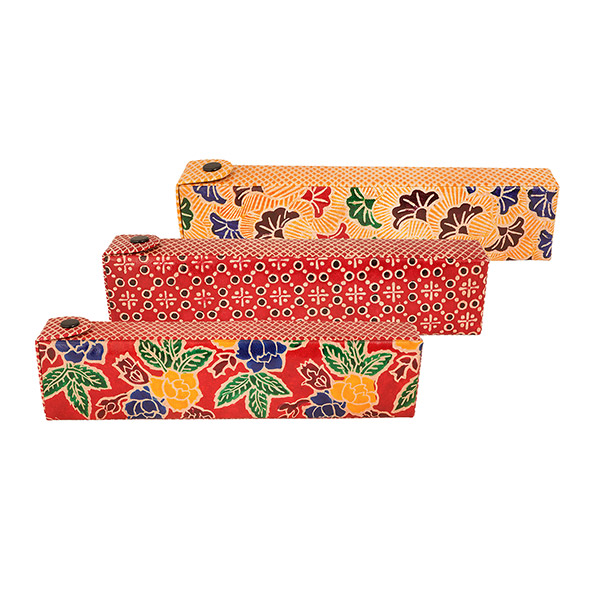 Stiftebox 23x5cm SUNDRA (Stückpreis) Ziegenleder