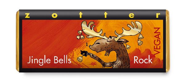 Zotter - Jingle Bells Rock, vegan 70g BIO / CONTIGO Fairtrade Onlineshop