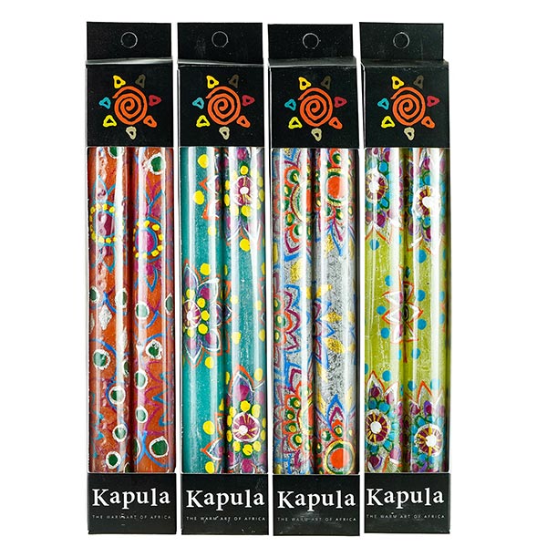 Kerzenpräsent 2er Set INDIAN DELIGHT, Kapula / CONTIGO Fairtrade Onlineshop