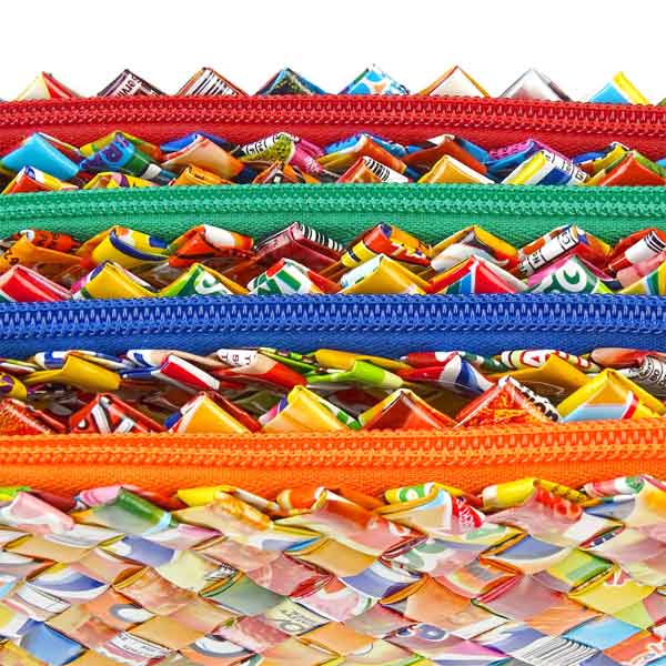 Saftpack UPCYCLING Etui WEAVE, bunt / CONTIGO Fairtrade Onlineshop