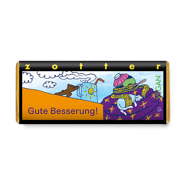 Zotter - Gute Besserung ! 70g BIO / CONTIGO Fairtrade Onlineshop