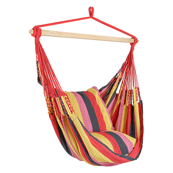 Hängesitz XL GUACARI Stab 120cm, Recyclingbaumwolle / CONTIGO Fairtrade Onlineshop