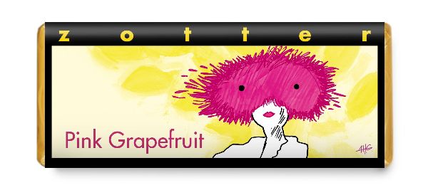 Zotter Pink Grapefruit 70g BIO