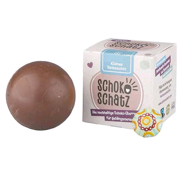  Schokoschatz DANKE für Lieblingsmenschen  BIO / CONTIGO Fairtrade Onlineshop