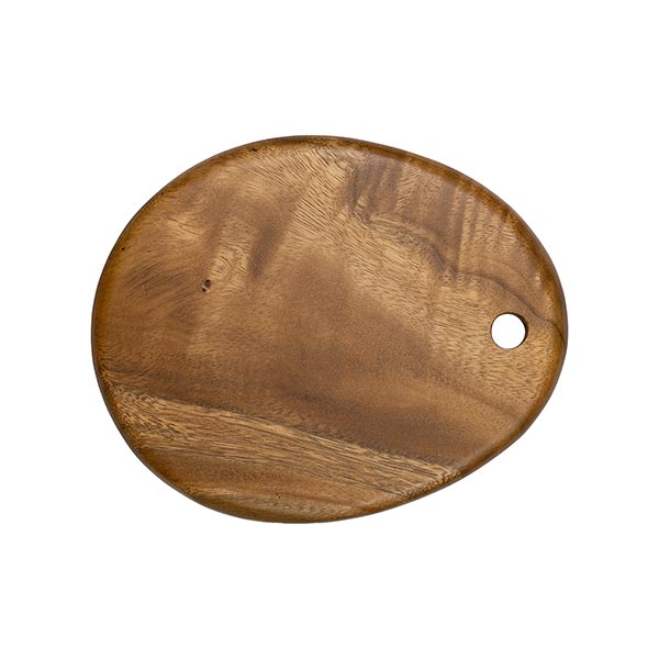 Schneidbrett 25cm oval, Acaciaholz