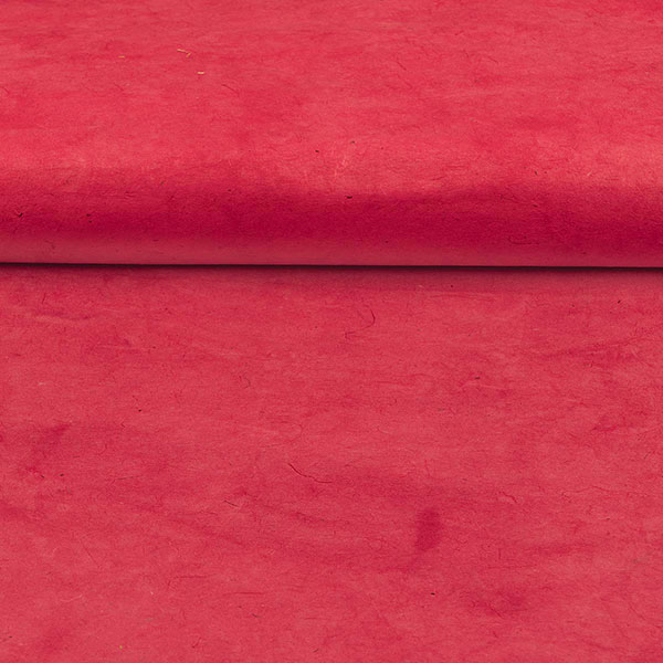 LOKTA Papierbogen, handgeschöpft, rot