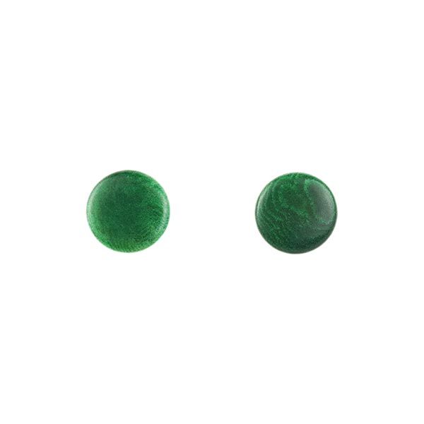 Ohrstecker confetto MINI smaragd grün, Tagua