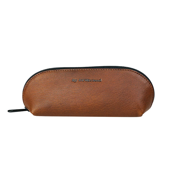 Stiftetasche SPORTY chestnut, ECO-Ziegenleder