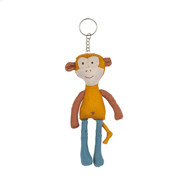 Schlüsselanhänger Affe ALFI, Baumwolle / CONTIGO Fairtrade Onlineshop