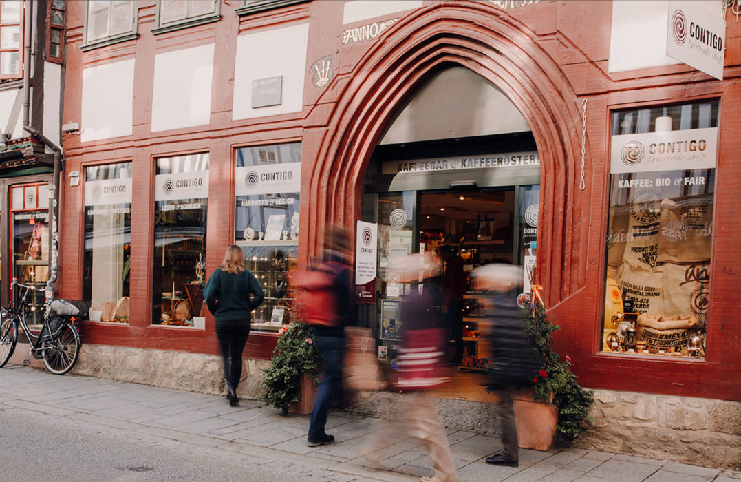 Contigo Fairtrade Shop – Fairer Handel und Kaffeerösterei