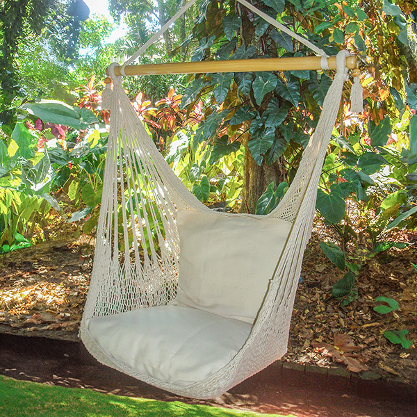Hängesitz CROCHET Stab: 100cm, Sitzverlängerung / CONTIGO Fairtrade Onlineshop