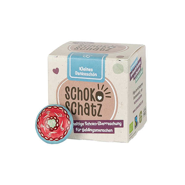  Schokoschatz DANKE für Lieblingsmenschen  BIO / CONTIGO Fairtrade Onlineshop