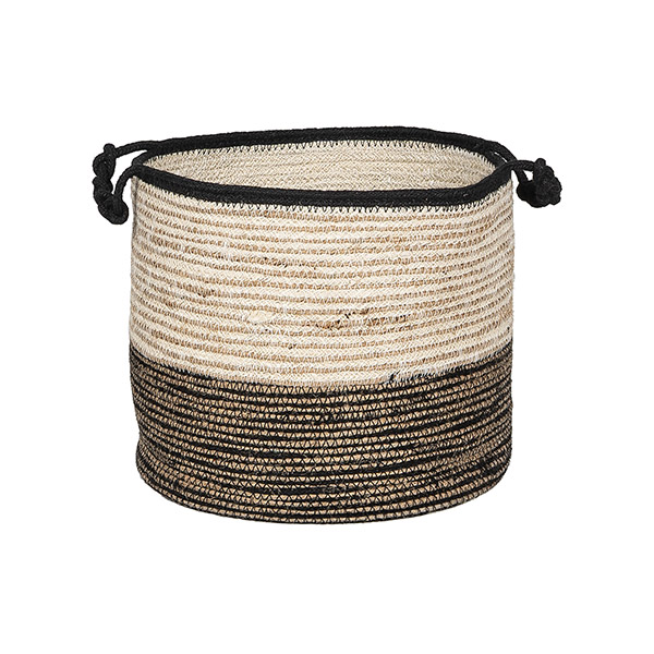 Henkelkorb 28x25cm NERO, Jute / CONTIGO Fairtrade Onlineshop