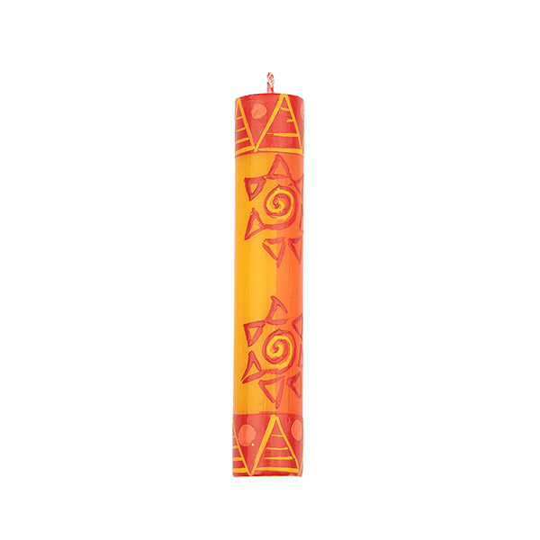 Stabkerze 12cm AFRICAN SUNSET, Kapula (Stück) / CONTIGO Fairtrade Onlineshop