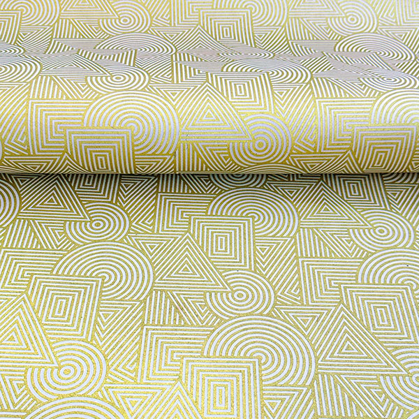 LOKTA Papierbogen, handgemacht, GEO, natur-gold