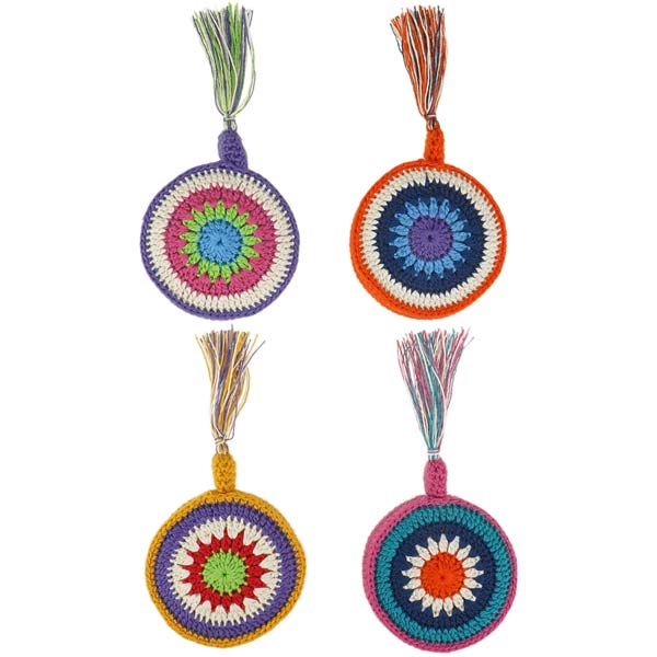 Maßband Tassel gehäkelt, handgemacht (Stückpreis) / CONTIGO Fairtrade Onlineshop